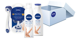 NIVEA Protect & Shave Testpaket.